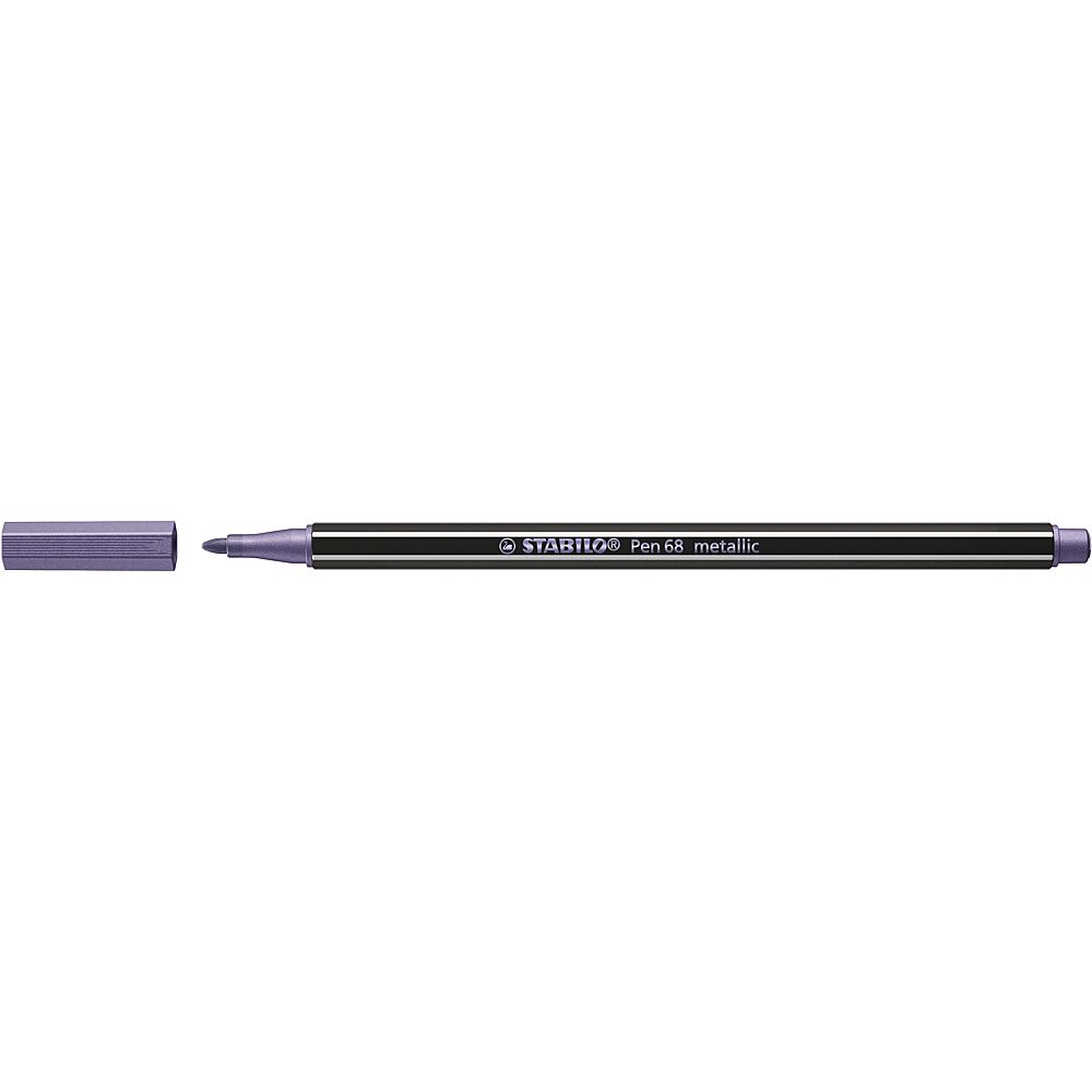 verdamping Gang gespannen Pen 68 Viltstift Metallic Lila - Schrijfwaren - AVA.be
