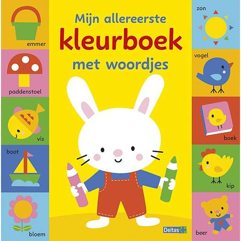 ava Mijn Allereerste Kleurboek Met Woordjes