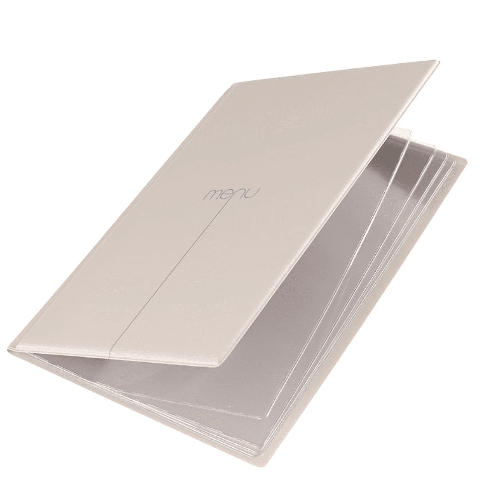 ava Menumap Risto Sand Menu 29 7x21 cm A4 Met 4 Hoezen