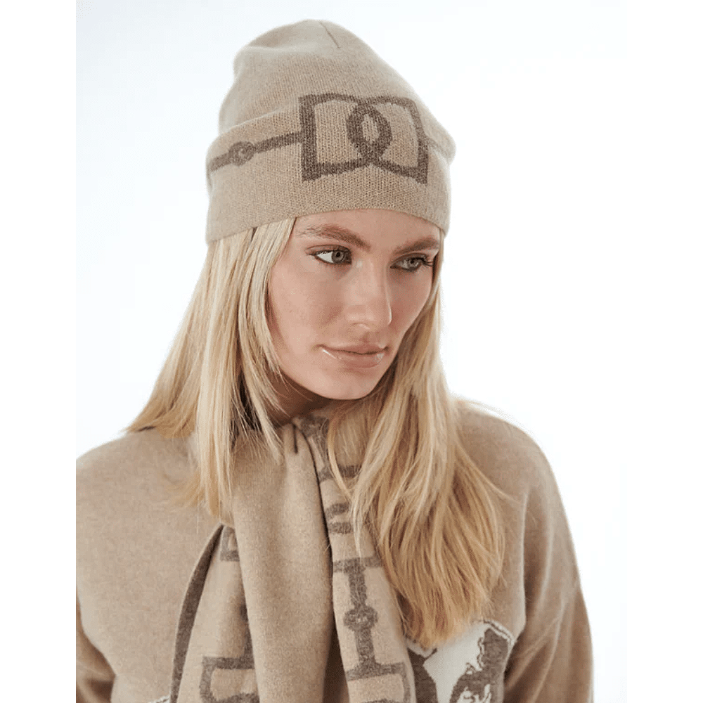 Adamsbro Cashmere Set Beanie & Scarf Grey scarf and hat – Stil