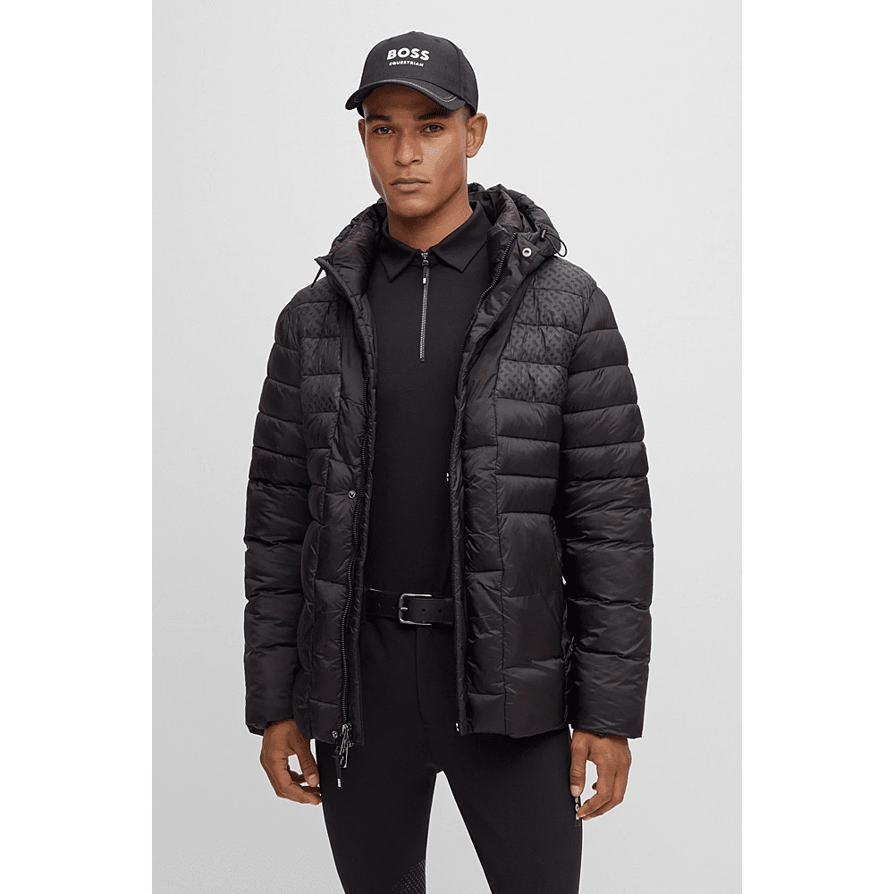 Hugo Boss Winterjas Bob | Monogram | met Kap | Heren