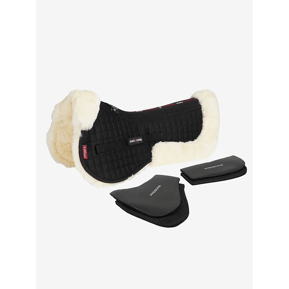 LeMieux Correctiepad ProSorb Merino + Half Pad