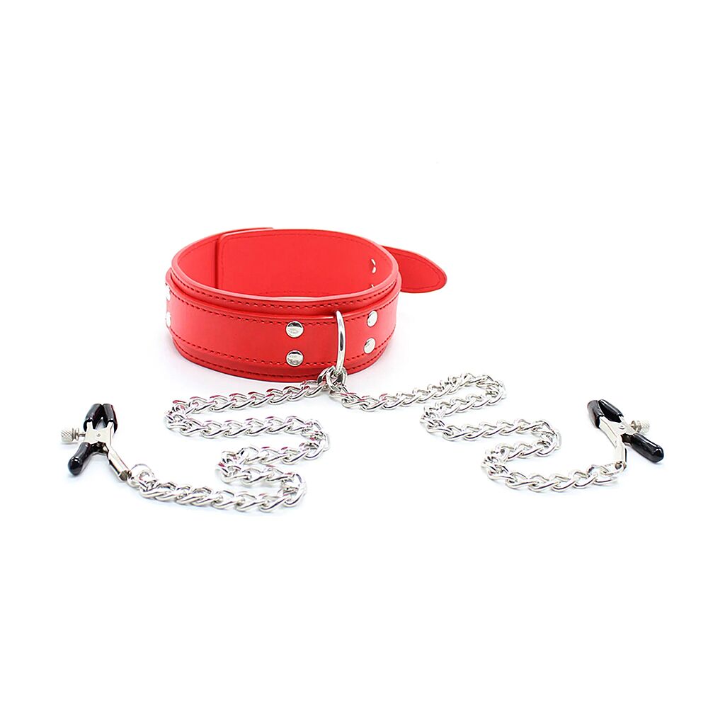 Taboom Bondage in Luxury  Collier avec laisse pour jeux BDSM