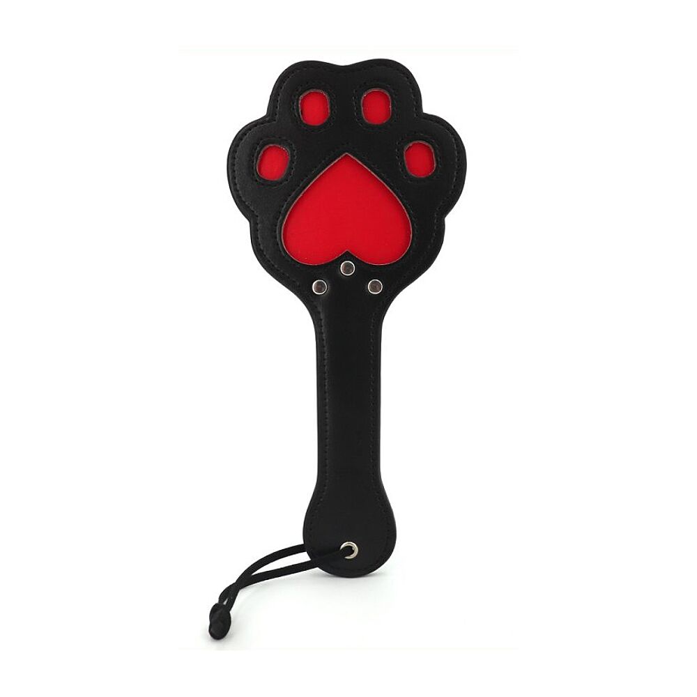 Puppy Paw Leather Paddle