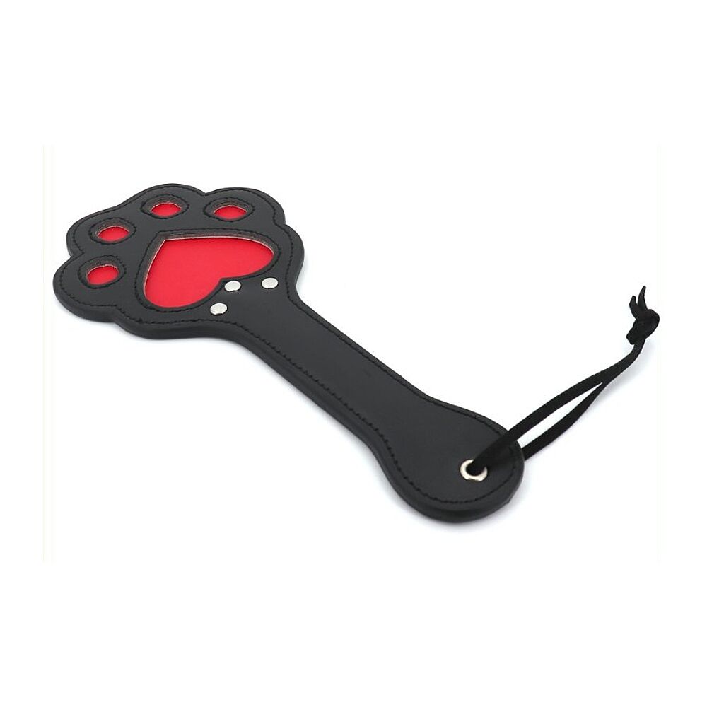 Puppy Paw Leather Paddle