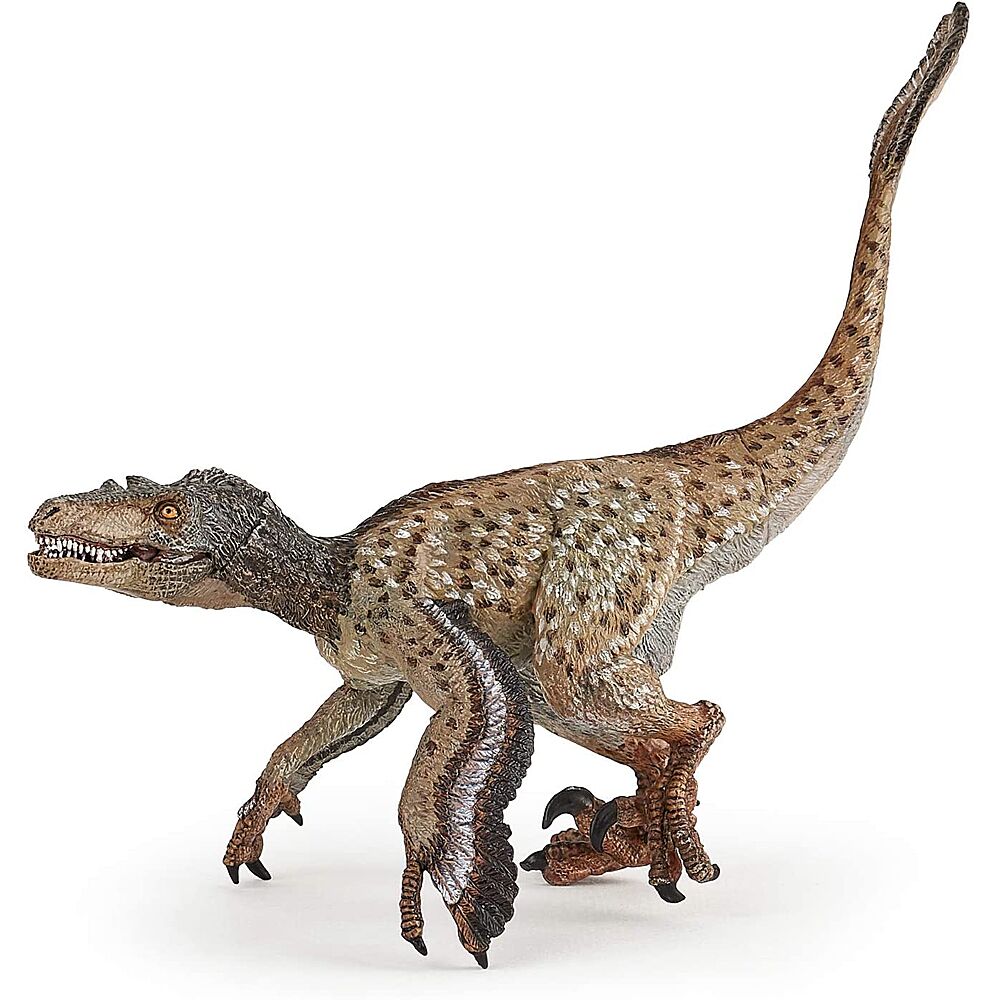 Figurine Dinosaure Jouet Parasaurolophus Rouge