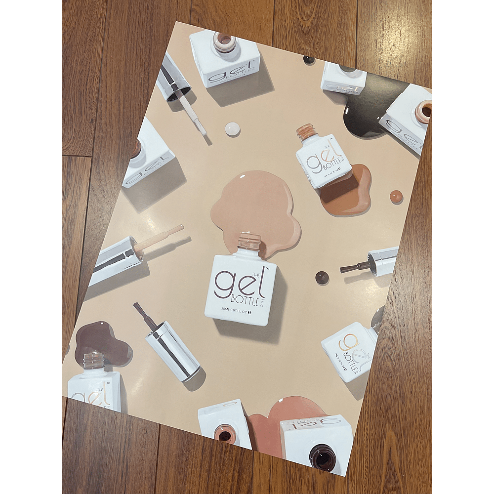 “BIAB™ Nu Nudes Drips Mini Bottles” Poster The Gelbottle| NM