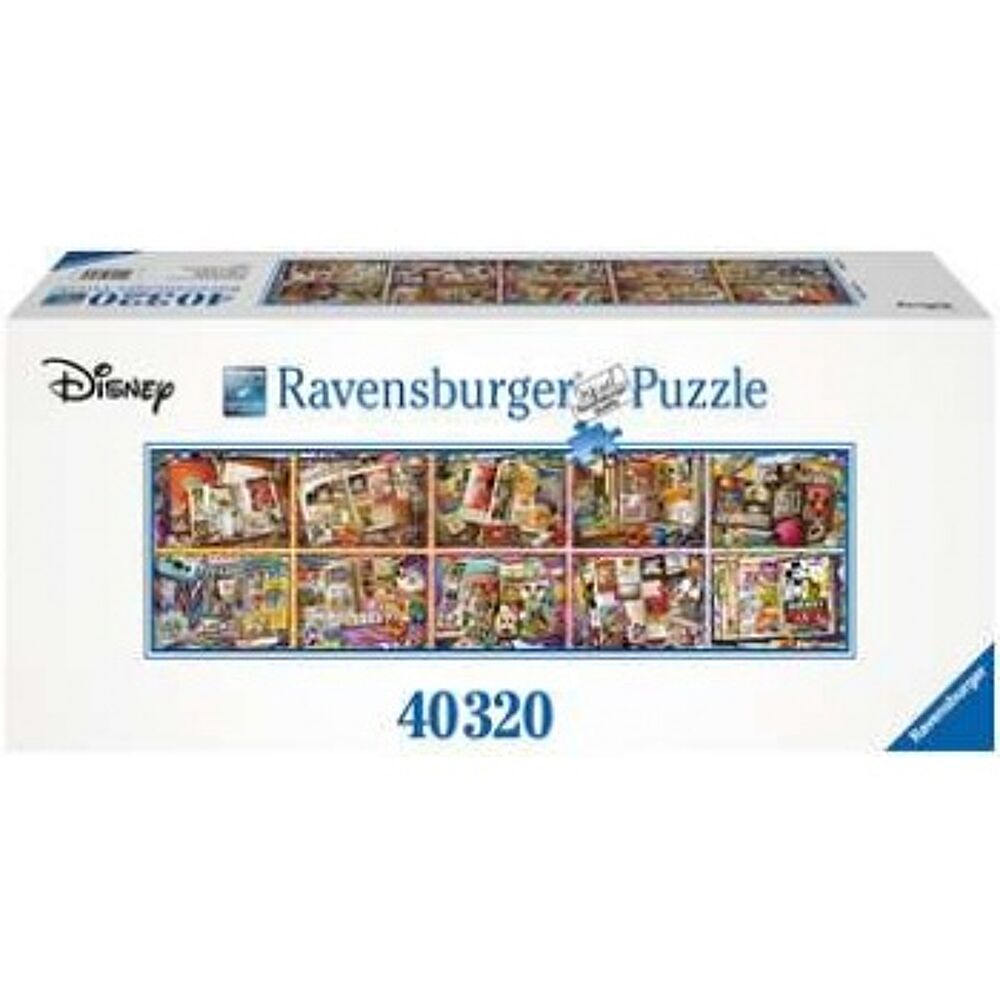Fraude engineering Ongeëvenaard Ravensburger puzzel - Mickey's 90ste Verjaardag 40320pc