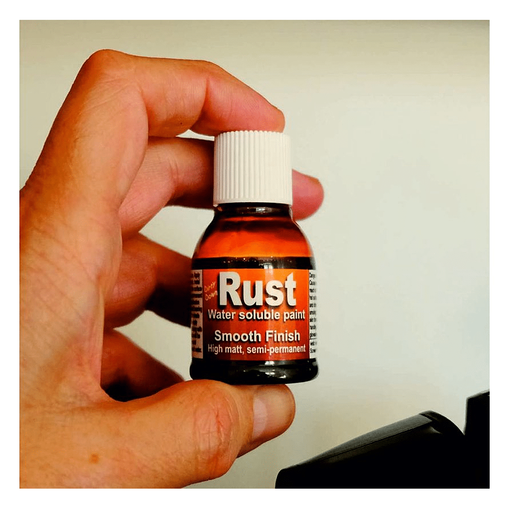 Water Soluble Paint Rust Effect small 25ml pot