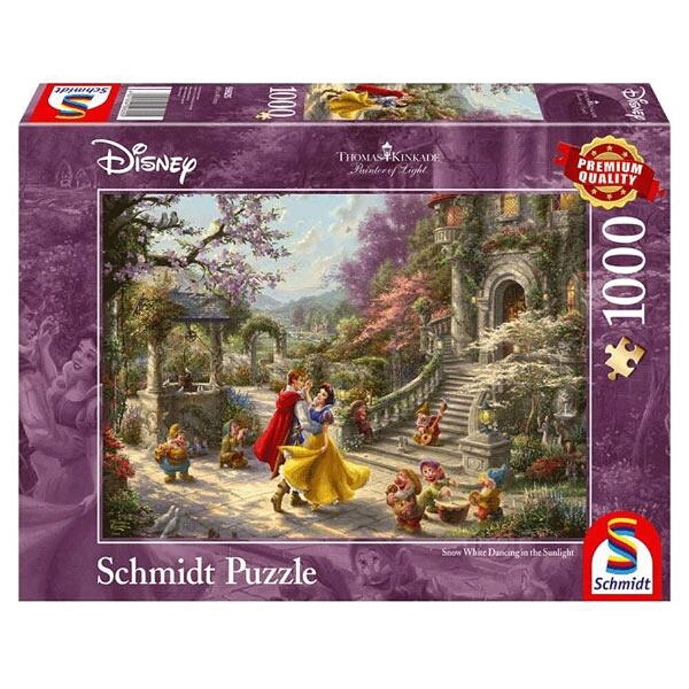 heel Harnas compileren Puzzel Schmidt Disney, Dansen met de prins, 1000 stukjes