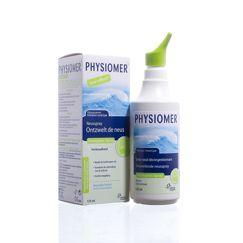 Physiomer Eucalyptus Spray Nasal Décongestionnant 135ml