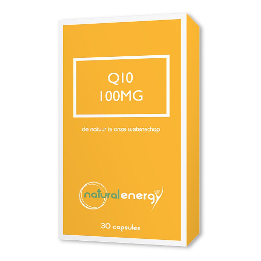Bijdragen meubilair Aanmoediging Natural Energy Anti-Oxidanten Q10 Energy 100mg | FreeX Natuurlijk