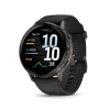 Slate met Zwarte siliconen band