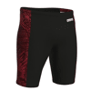 Noir bande rouge