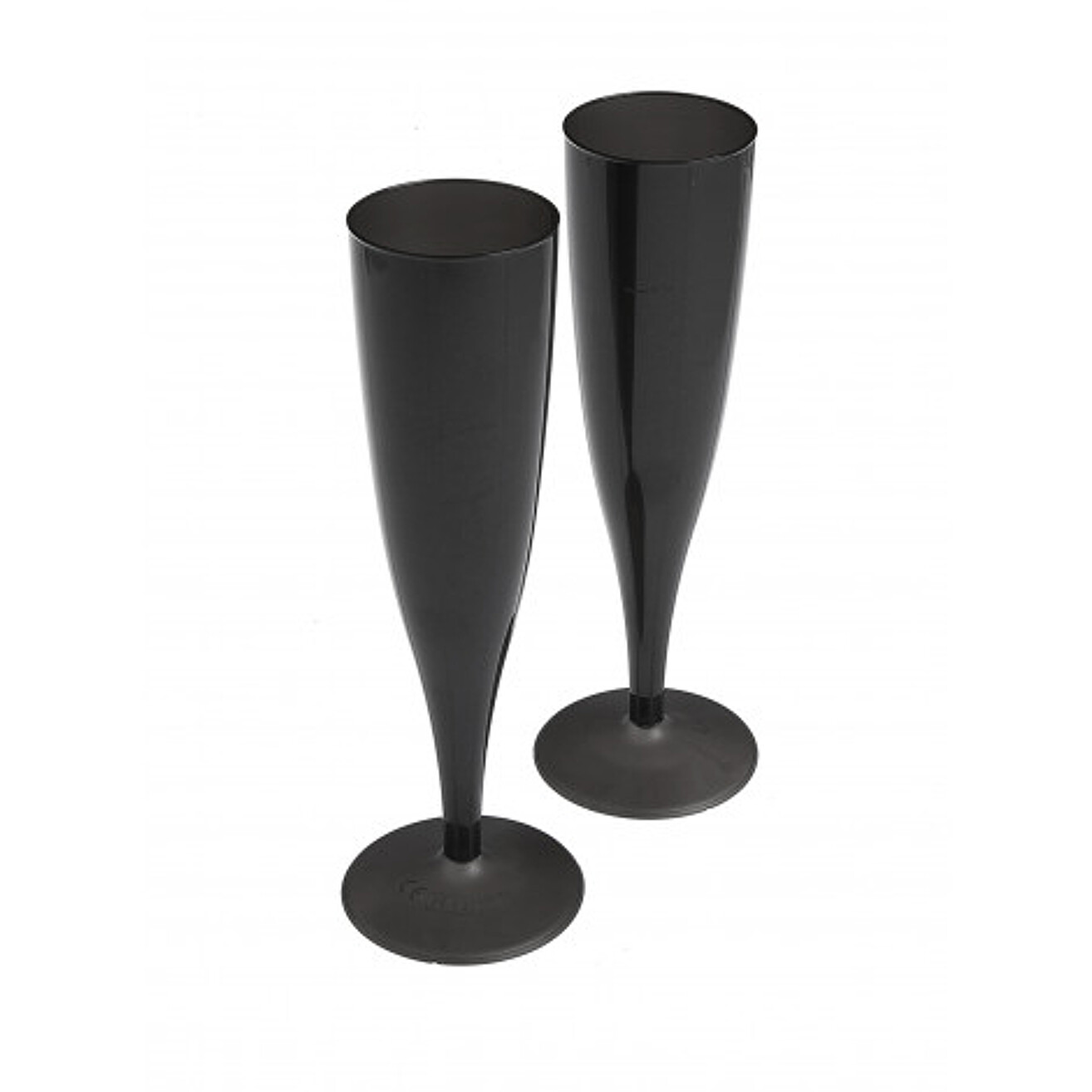 Verre Champagne Ava Noir 100cc 135cc 10 Pieces Service De Table Ava Be