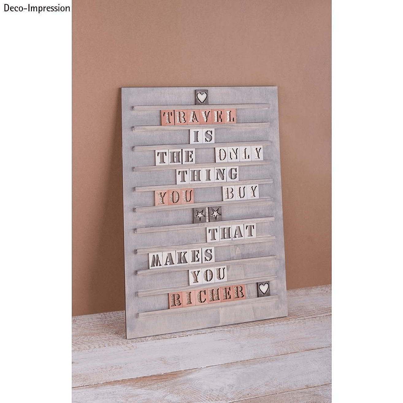 Letterbord Hout Letters 30x42cm Rayher Knutselen Ava Be