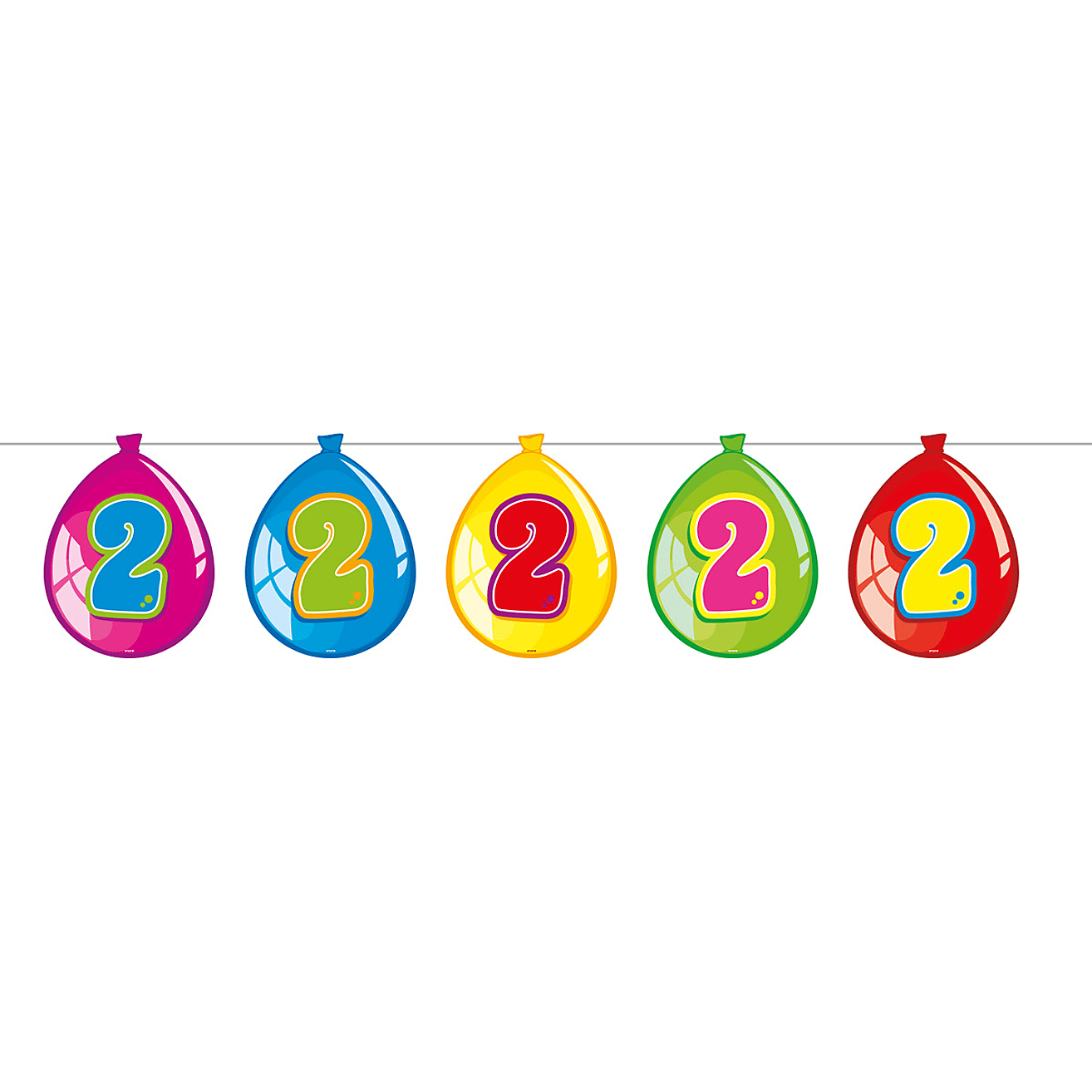 Guirlande Ballon Anniversaire 2 Ans 10m Articles Festifs Ava Be Guirlande Ballon Anniversaire 2 Ans 10m Articles Festifs Ava Be