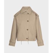 Esqualo - Coat trench short hood
