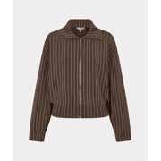 Esqualo - Jacket short modal striped