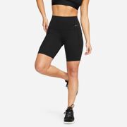 Nike - Nike Universa Bikershorts met hoge taille, zakken en medium ondersteuning voor dames (20 cm)