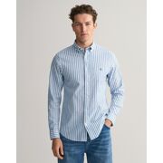 Gant - Reg. Cotton Linen stripe shirt 