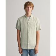 Gant - Reg Linen Stripe SS Shirt Heren 