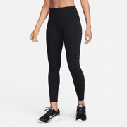 Nike - Fast 7/8-legging met print, halfhoge taille en zakken voor dames