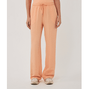 Esqualo - Trousers elastic WB fine crinkle