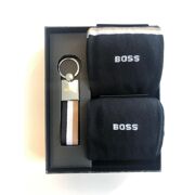 Hugo Boss - 2P Giftbox Kousen met sleutelhanger
