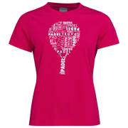 Head - Padel Typo T-shirt Dames   