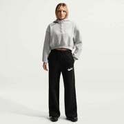 Nike - Sportswear Phoenix Fleece Women's High-Waisted Wide-Leg Logo Pants