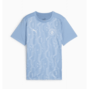 Puma - MCFC Prematch SS Jersey JR - Manchester City Shirt - netto