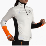 Brooks - Run Visible half  Zip 2.0 Loopshirt LS Dames
