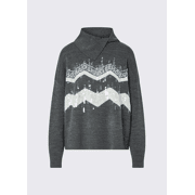 Liu Jo - MAGL.JACQUARD ZIG-ZAG - SWEATER