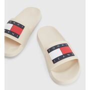 Tommy Hilfiger- Tommy Jeans Flag Pool Slide Slippers Dames