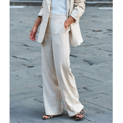 Esqualo - Trousers linen mix