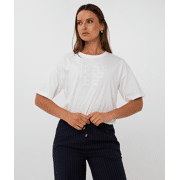 Esqualo - T-Shirt wide Monogram 