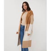 Esqualo - Cardigan Long Blocks 