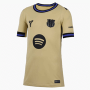 Nike - FC Barcelona 2025/26 Stadium Away Big Kids' Kobe Dri-FIT Soccer Replica Jersey - netto