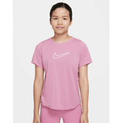 Nike -  One Fitted Big Kids' (Girls') Dri-FIT Short-Sleeve Top