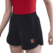Nike - Court Heritage Women's Mid-Rise Fleece Tennis Shorts