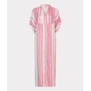 Esqualo - Dress long striped linen