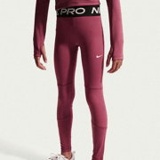 Nike - Pro Girls' Mid-Rise Leggings