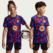 Nike - FC Barcelona Big Kids' Nike Dri-FIT Soccer Pre-Match Top - netto