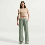 Nike - Sportswear Chill Terry Women's Mid-Rise French Terry Open-Hem Pants
