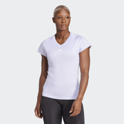 Adidas - AEROREADY Train Essentials Minimal Branding V-Neck Tee T-Shirt