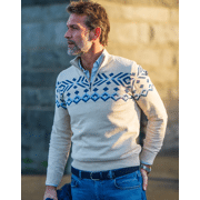 NZA - Pull demi-zip en coton hommes