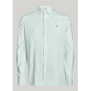 Tommy Hilfiger - FLEX MINI PRINT SF S, 0H7 - Casual Shirts