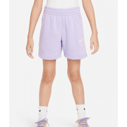 Nike - Nike Sportswear Club Fleece Aansluitende meisjesbroek met hoge taille