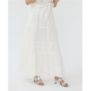 Esqualo - Skirt Long Cotton Chiffly 